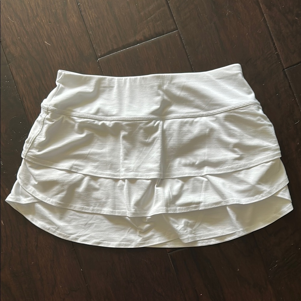 Athleta Swing Skort White